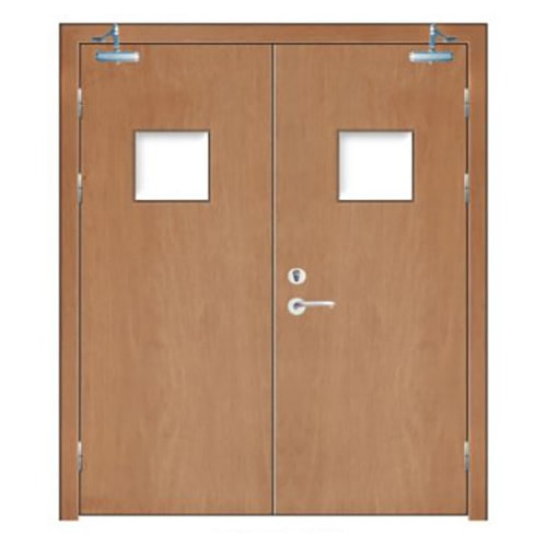 木质烤漆防火门